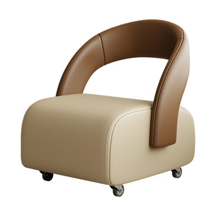 万向轮小凳子家用矮凳客厅沙发靠背高级滑轮板凳小椅子移动溜溜凳