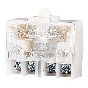 自复位微动一开一闭 小型行程脚踏开关芯子LX19K-B限位银触点