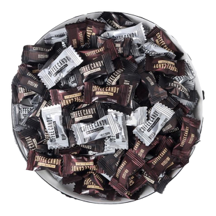 糖田米田黑咖啡糖coffeecandy招待糖果网红提神咖啡豆糖休闲零食