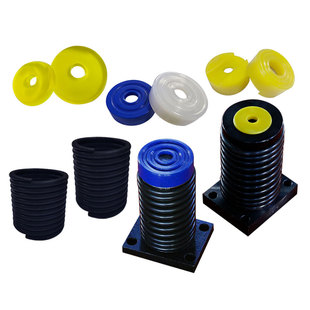 液压剪板机压料缸压脚弹簧聚氨酯胶套胶垫减震橡胶垫合金压爪配件