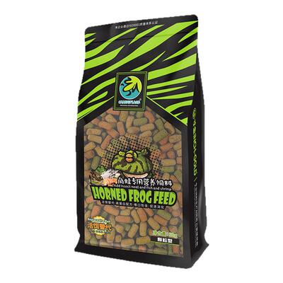 寸金60g角蛙粮黄金蛙高蛋白主粮活饵替代颗粒食物饲料