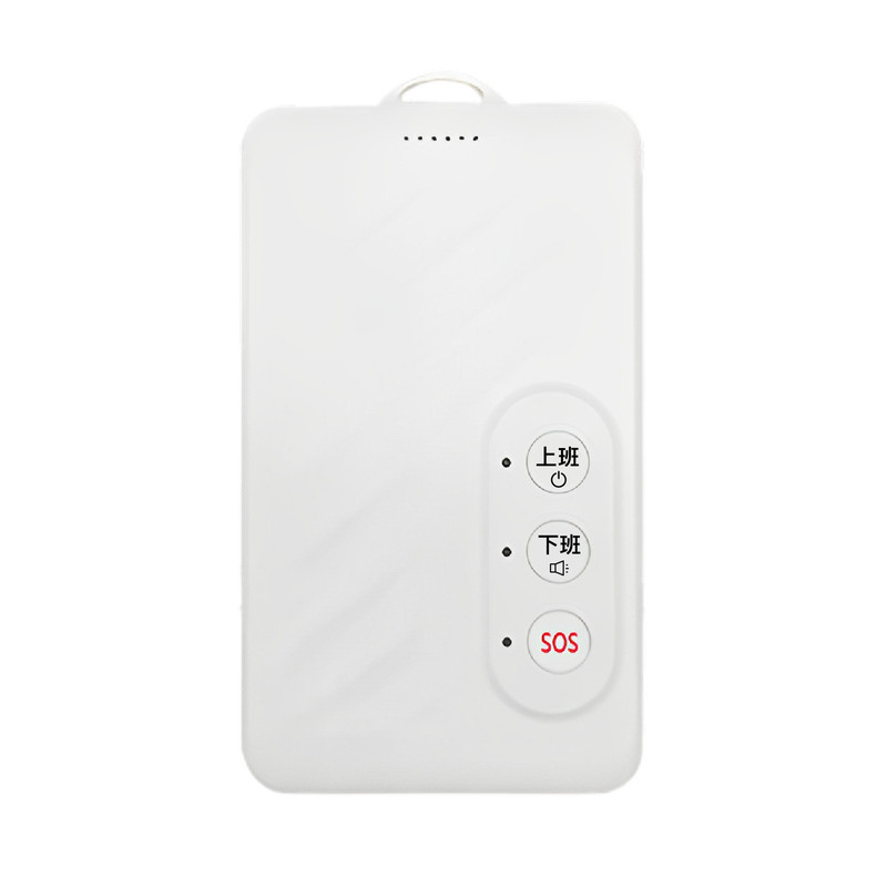 4G智能电子工牌环卫员工打卡定位