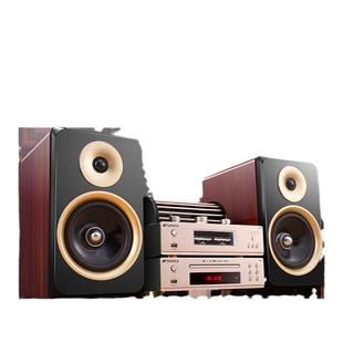 山水M2电子管发烧组合CD胆机功放发烧电视音响书架家庭家用木音箱