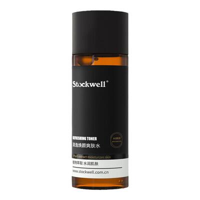 Stockwell爽肤水男士女士清透补水金缕梅湿敷护肤品100ml