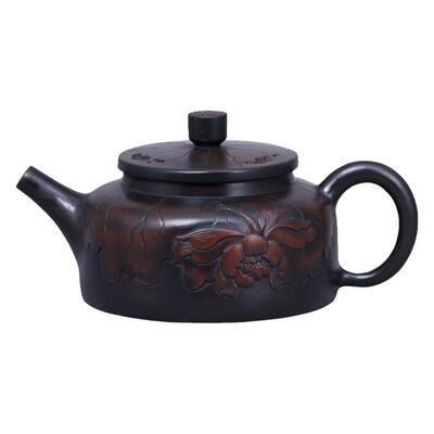 建水紫陶浮雕壶多款集合功夫茶壶