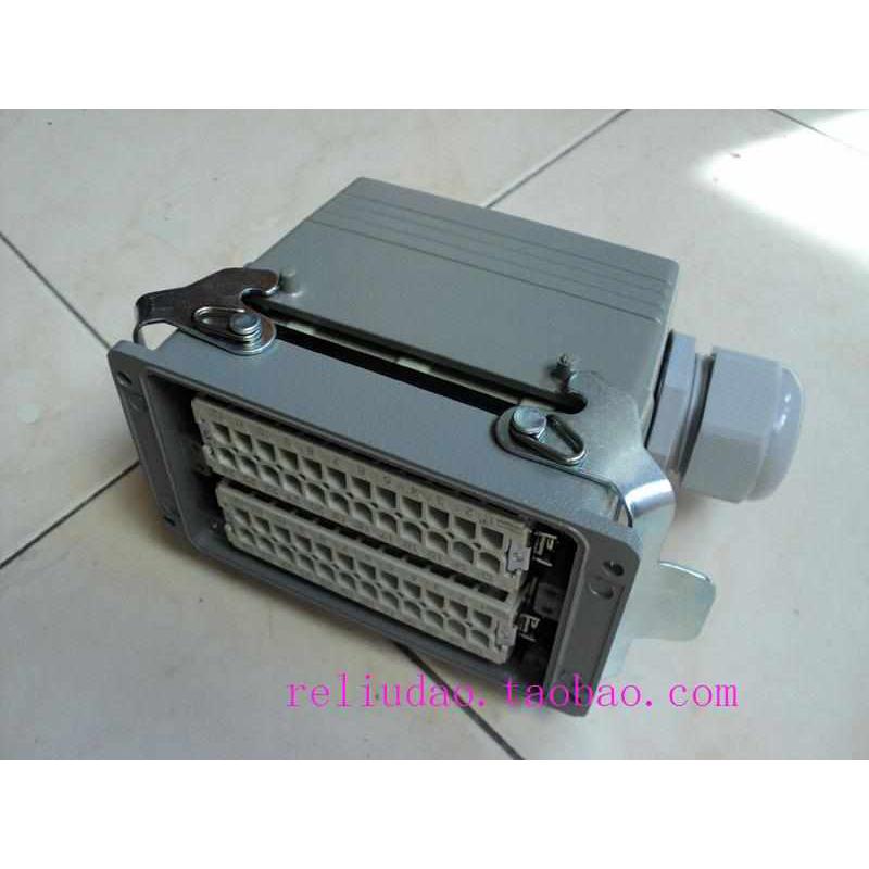 48针公芯 HE-048-M 连接器 HDC-HE-048-M 插头 16A/500V 厂家现货