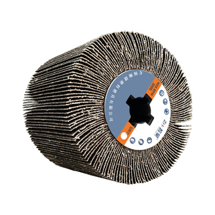 全砂布拉丝轮不锈钢专用平面抛光纱布轮金属打磨尼龙拉丝机滚轮