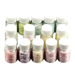 滴胶流麻美甲亮片爆闪网红爆款指甲油闪粉大贴片粉梦幻色饰品流沙