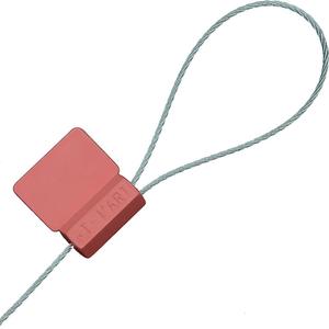 钢丝封条一次性封签铅封电表封物流挂签塑料吊牌网线标签防防伪扣