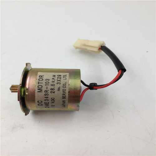 议价DC MOTOR电机DME34SR-103 12VDC 28.6RPM 功能完好 现货
