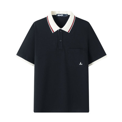 Navigare速干休闲短袖polo衫