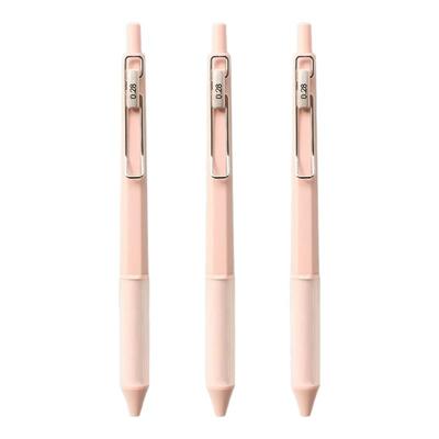 掌握0.18按动笔芯学生专用黑色极细中性笔0.28st笔头刷题笔碳素水笔速干顺滑0.38按压式圆珠笔替换芯考试签字