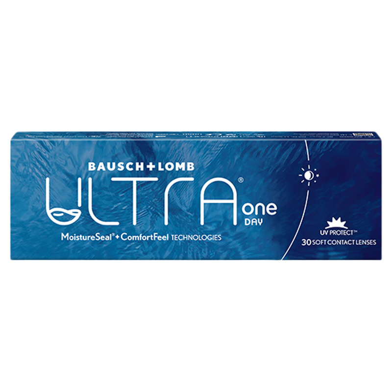 博士伦ULTRA奥澈硅水凝胶日抛近视隐形眼镜高配之选5片官方正品