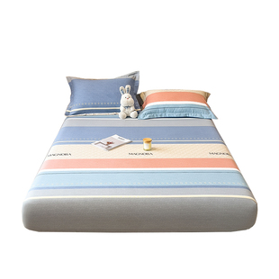 新款秋冬全棉磨毛床笠加厚纯棉床罩全包床单席梦思床垫保护罩床套