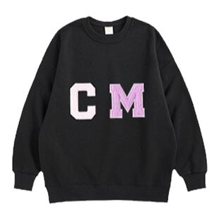 大号纯色英文字母刺绣毛巾绣布贴国潮卫衣服绣花贴布DIY儿童名字