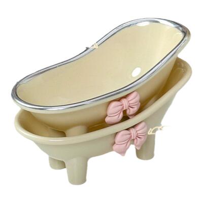 可爱浴缸透气CPB粉扑收纳盒