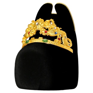 明十三陵博物馆乌纱翼善冠冰箱贴 北京万历皇帝定陵文创纪念品