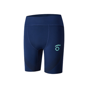 马孔多夏男女薄款智压四分裤跑步运动健身轻薄速干压缩支撑短裤