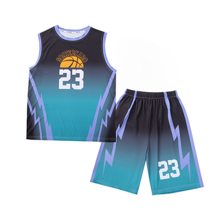 儿童篮球服套装男童运动训练服2026新款夏季速干透气网眼球衣队服