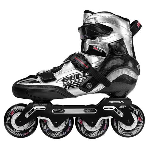 【轮者无双】SEBA子弹KSJ轮滑鞋碳纤维平花鞋成人男女专业轮滑鞋