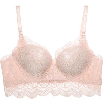 美背秘语蕾丝抗菌聚拢型文胸