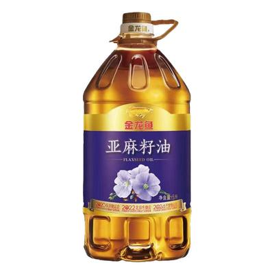 金龙鱼亚麻籽油5l食用油