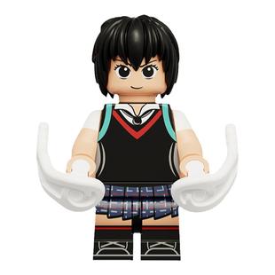 复仇者联盟XP526潘妮帕克蜘蛛侠纵横宇宙拼装第三方积木人仔玩具