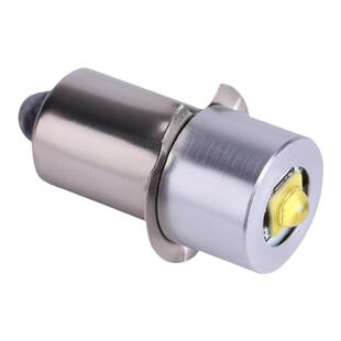 P13.5S接口LED手电筒灯泡e10螺口3W灯珠3V5v6v12v7.4V光源BA9白黄