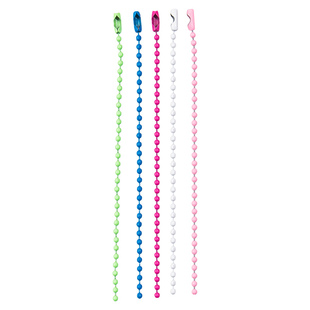 咕卡链子珠链钥匙扣小珠子挂饰配件材料做古卡用的工具儿童女孩女生diy奶油胶流沙咕咔砖块姑估骨顾谷库酷乌