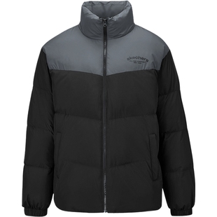 SKECHERS斯凯奇男女运动休闲羽绒服L425U009-0018