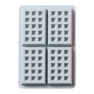 食品级硅胶自制华夫饼模具烘焙压花饼干蛋糕松饼格子饼耐高温烤盘