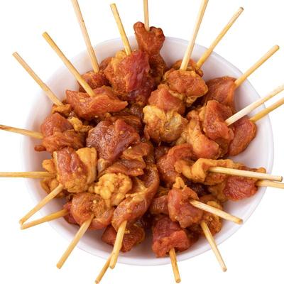 空气炸锅牙签羊肉串小朋友超爱吃