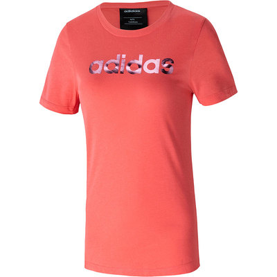 Adidas/阿迪达斯正品当季新款女子运动休闲短袖T恤EC4744