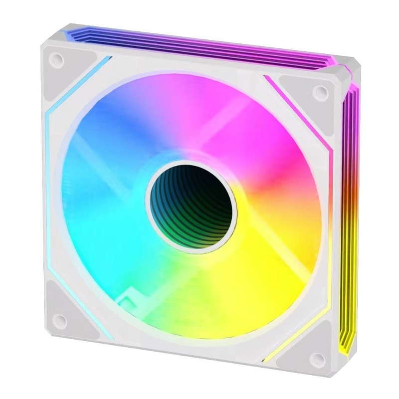 棱镜6PRO机箱风扇PWM温控ARGB风扇12cm5v3针台式机散热风扇