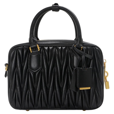 鹿师傅羊皮褶皱保龄小方包女