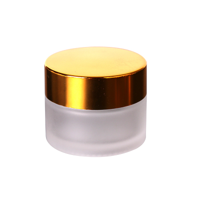 蒙砂玻璃膏霜瓶眼霜面霜化妆品分装瓶20g50g100g高档旅行空瓶子