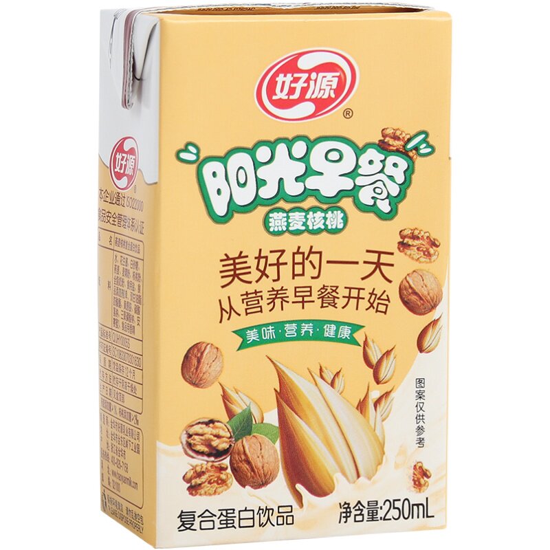 好源燕麦核桃花生牛奶早餐奶