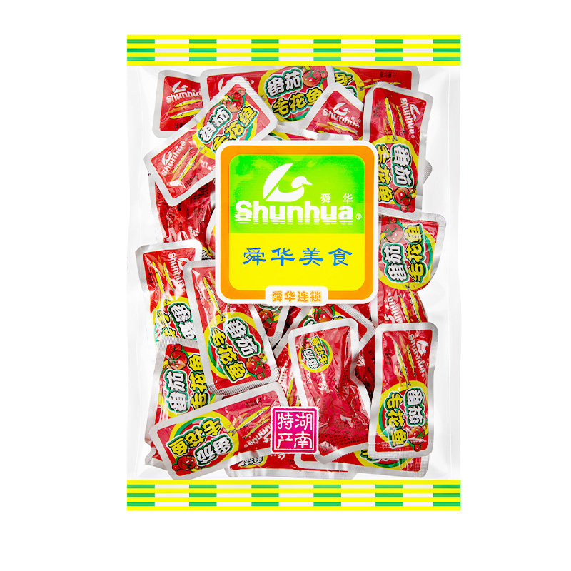 舜华东江鱼牌毛花鱼番茄香辣麻辣口味散装鱼仔湖南特产小鱼干零食