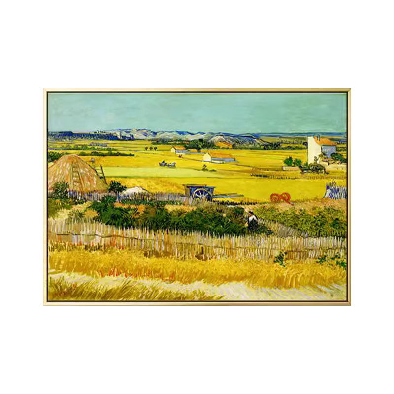 梵高装饰画世界名画丰收