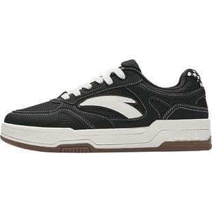 【王一博同款】安踏赛博丨经典低帮黑白板鞋女鞋百搭小白鞋运动鞋