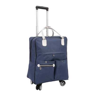 简约拉杆包子母套装双肩背包