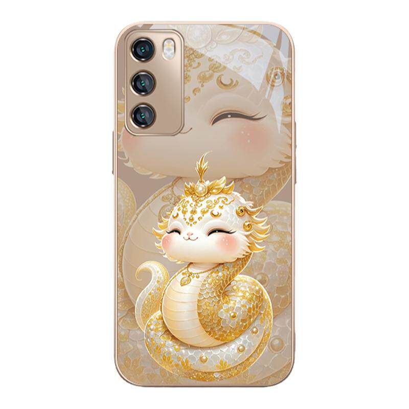 金色小蛇高级感蛇年限定手机壳