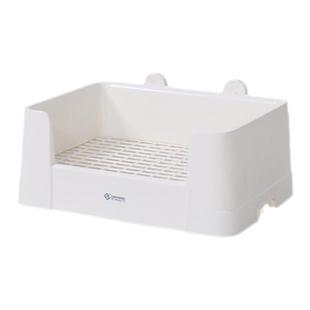 达洋直营 兔子厕所专用大号不锈钢尿盆便盆用品荷兰猪龙猫5204