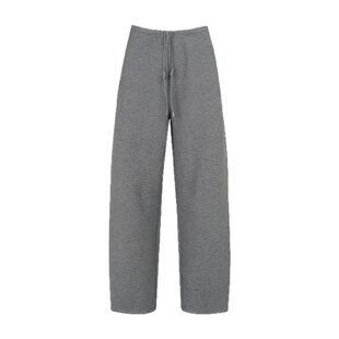 ChicChick时髦小鸡新品 积雨云灰 休闲百搭象皮纹肌理运动长卫裤