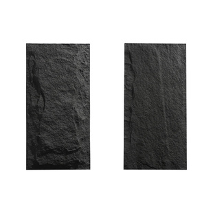 pu石皮背景墙蘑菇石pu仿石材文化石外墙砖仿真石皮大板板材饰面板