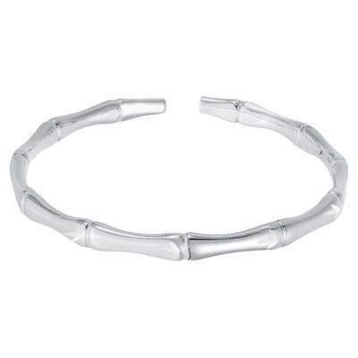 s999手镯足银复古男女