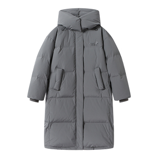 Dangerouspeople薛之谦dsp长款可拆卸帽羽绒服冬季90绒保暖厚外套