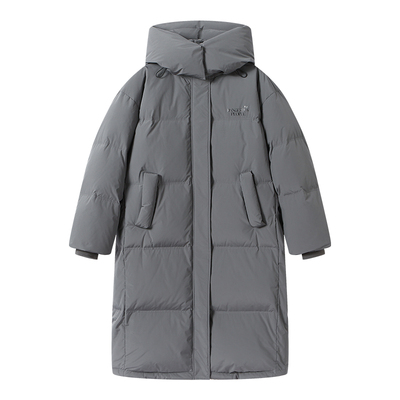 薛之谦dsp高圆领长款羽绒服