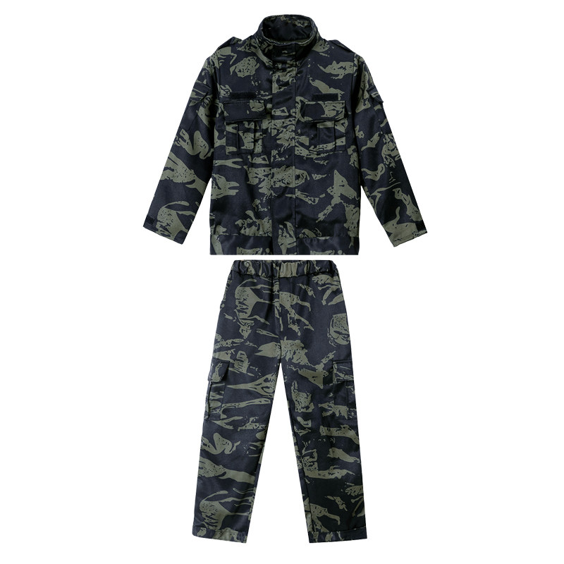 儿童迷彩服套装男童特种兵衣服户外军训服演出服小学生运动会服装