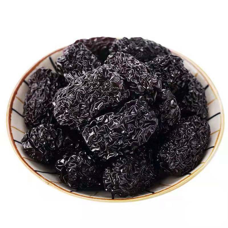 圆形黑枣零食即食无添加无烟熏